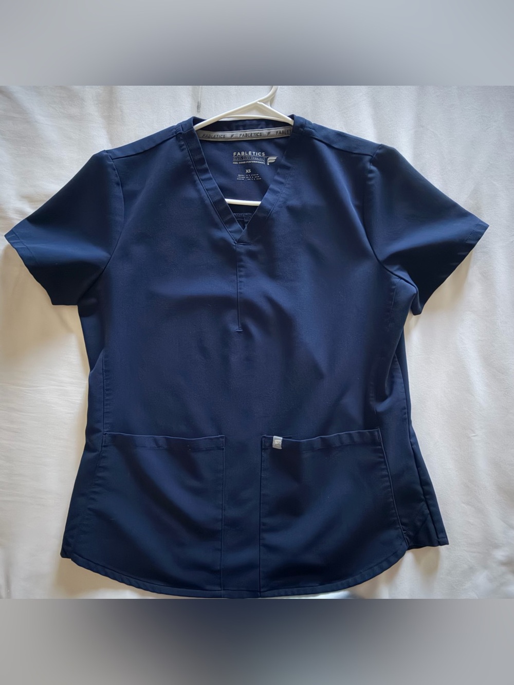 Fabletics Navy Scrub Set